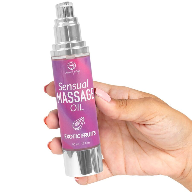 Secretplay - olio da massaggio ai frutti esotici