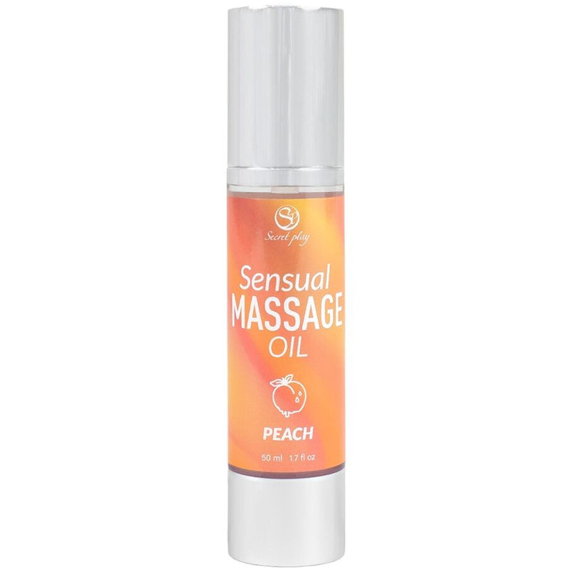 Secretplay - olio per massaggi alla pesca