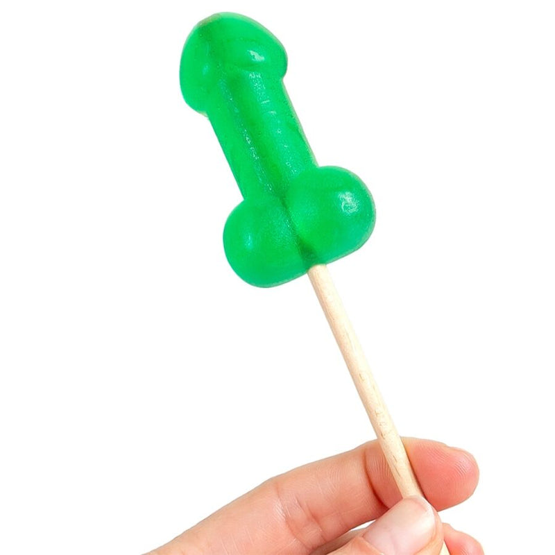 Secretplay - lecca-lecca a forma di pene alla menta con effetto rinfrescante