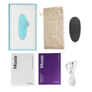 We-vibe - moxie + vibratore clitorale aqua