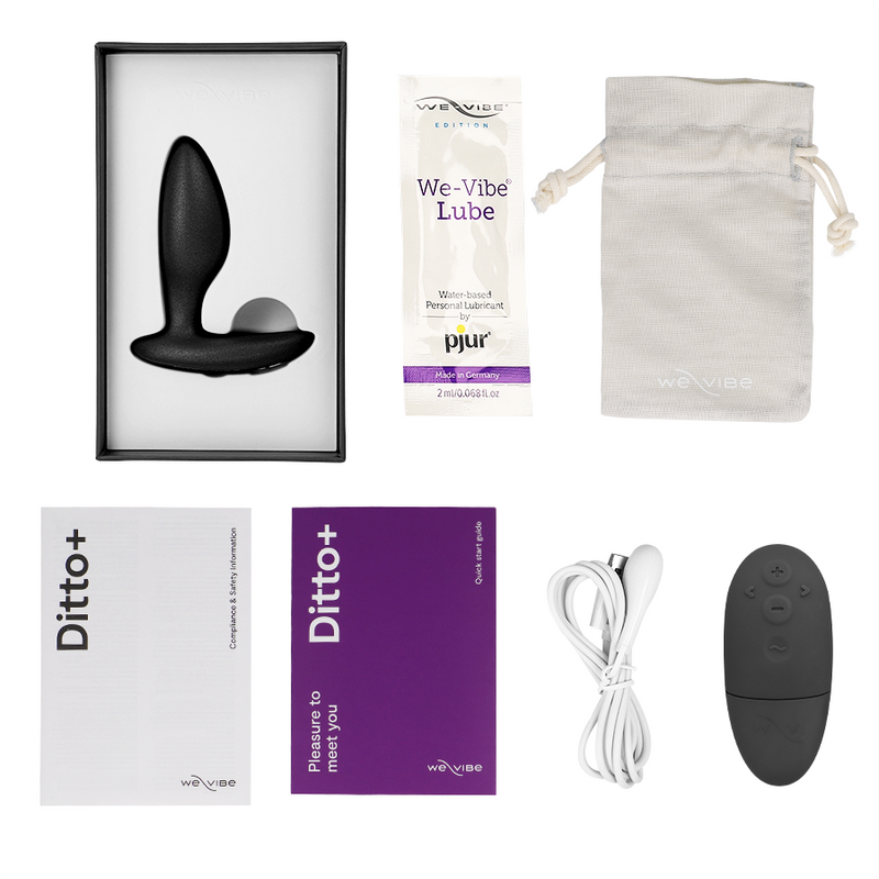 We-vibe - massaggiatore prostatico vector+ nero