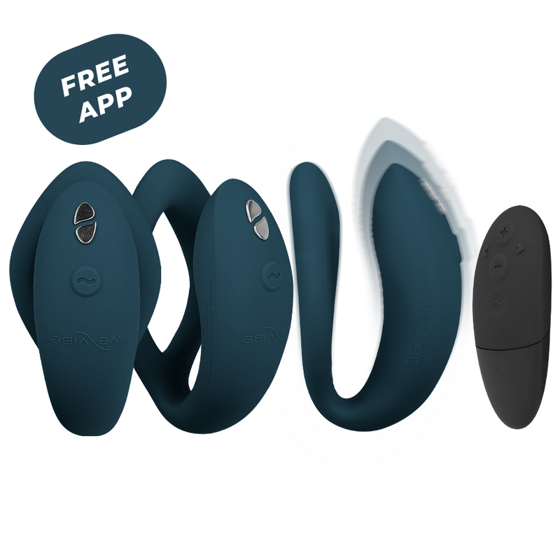 We-vibe - sync o telecomando vibratore flessibile verde scuro