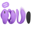 We-vibe - sync o vibratore flessibile telecomando viola