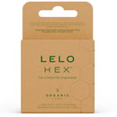 Lelo - preservativi organici hex confezione da 3 unità