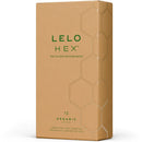 Lelo - hex organic condom box 12 unità