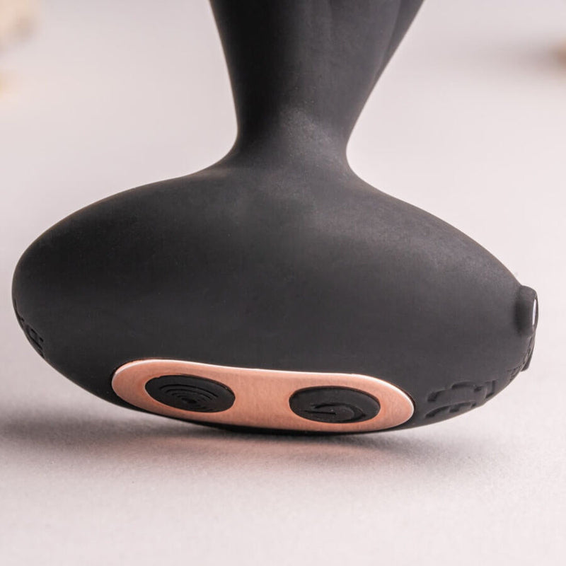 Rocks-off - petite sensations desire plug anale con telecomando nero