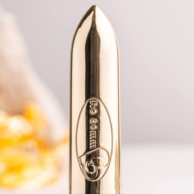 Rocks-off - proiettile vibrante ro-80 champagne golden