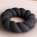 Rocks-off - anello masturbatore twist in silicone nero