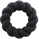 Rocks-off - anello masturbatore twist in silicone nero
