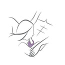 Rocks-off - anello vibrante per pene spire nero