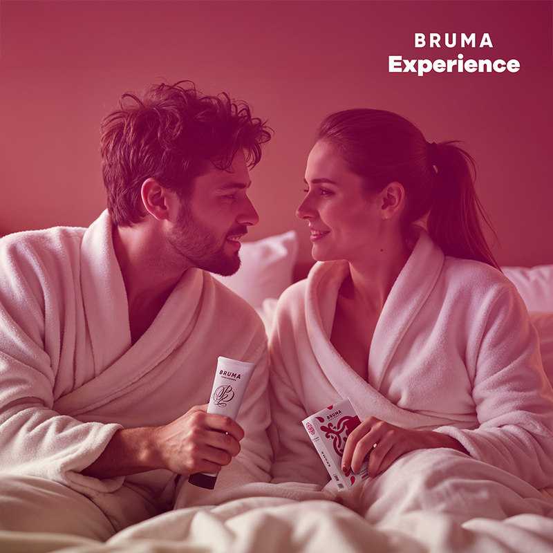 Bruma xperience - kit tentazione sweet gum con potenziatore di orgasmo