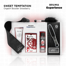 Bruma xperience - kit tentazione dolce alla fragola con potenziatore di orgasmo