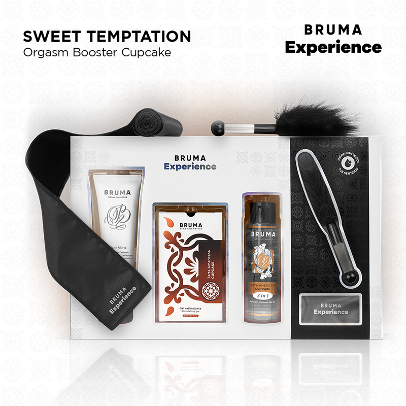 Bruma xperience - kit tentazione dolce americana con potenziatore di orgasmo