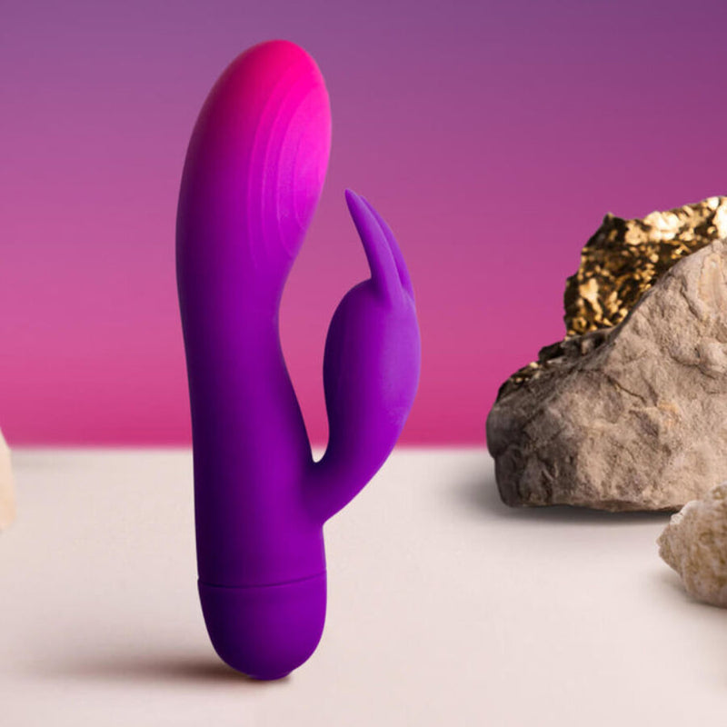 Rocks-off - vibratore coniglio viola glo-girl