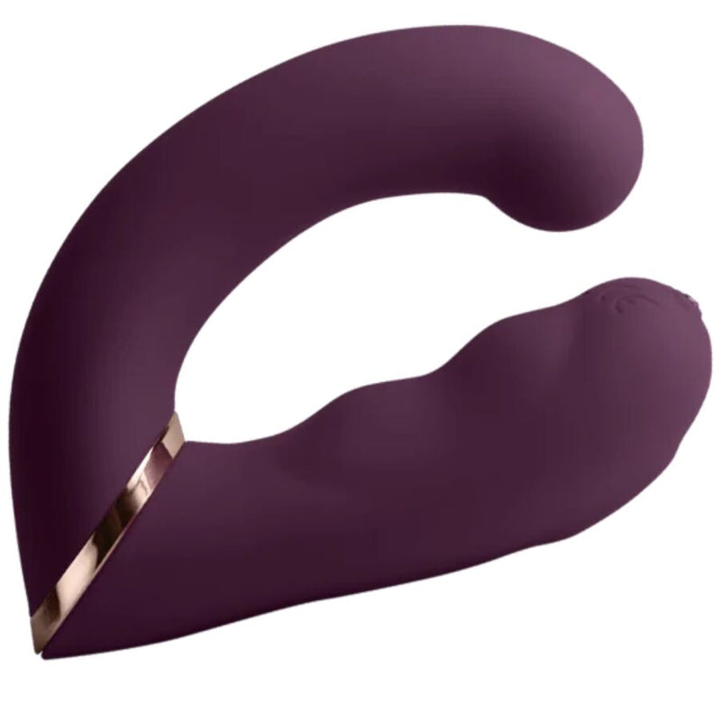 Rocks-off - gemini doppio vibratore stimolatore del clitoride punto g viola