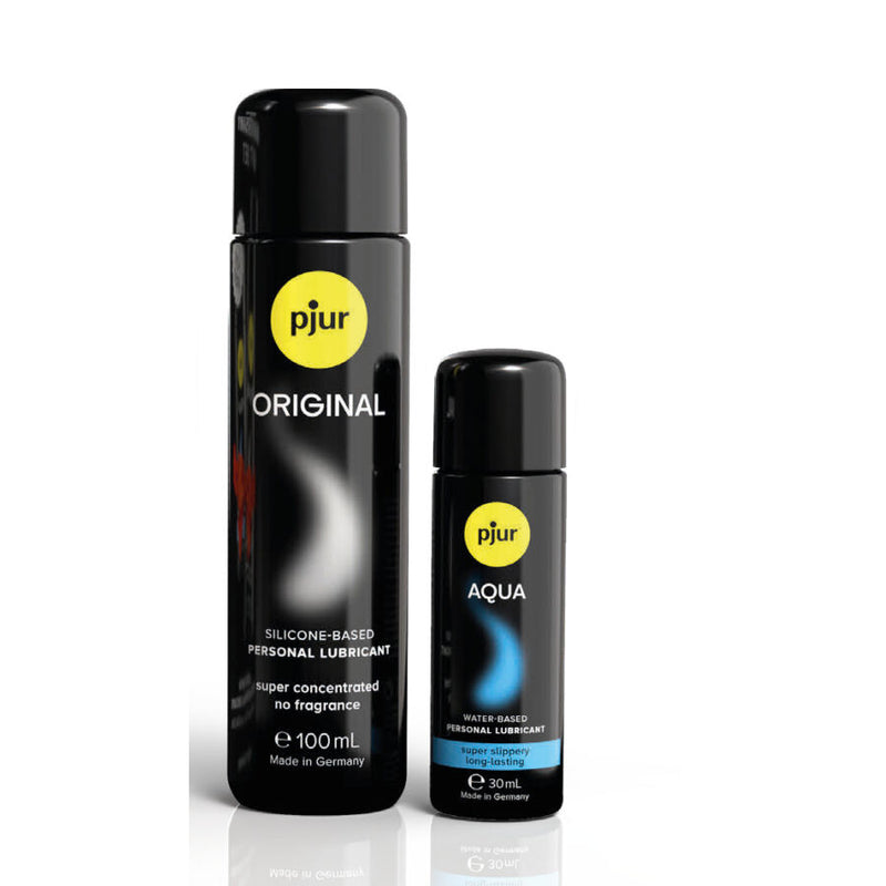 Pjur - cofanetto 30° anniversario pjur original 100 ml + pjur aqua 30 ml in regalo