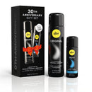Pjur - cofanetto 30° anniversario pjur original 100 ml + pjur aqua 30 ml in regalo