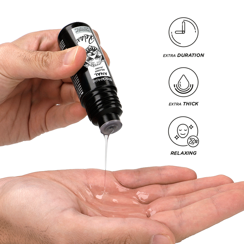 Black hole - rilassante anale jojoba relax base silicone 30 ml