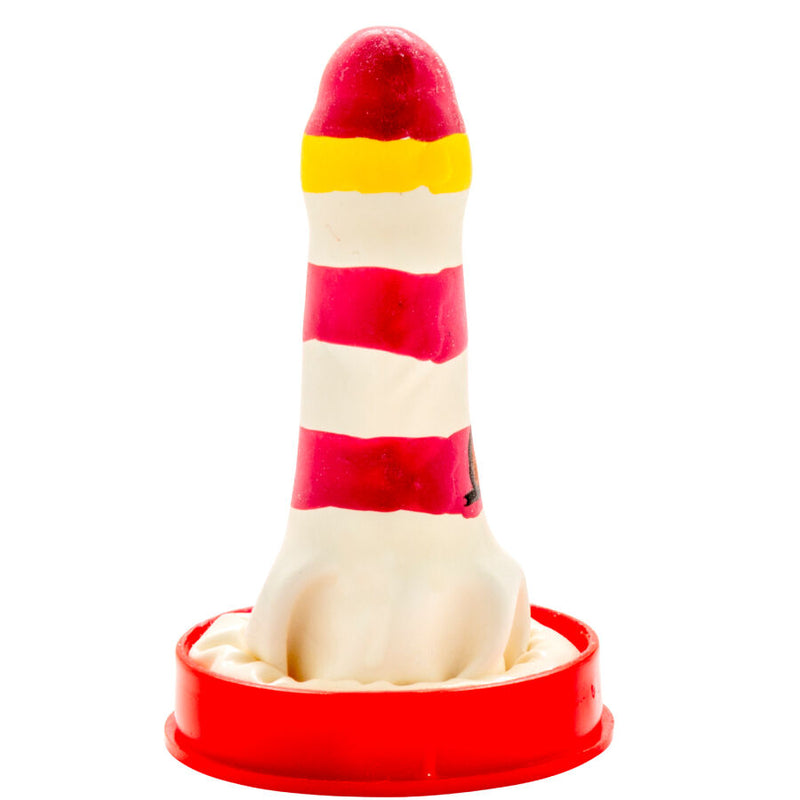 Condomerie - preservativi novità dipinti a mano faro