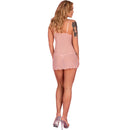 Livco corsetti fashion - hyeona 1710 babydoll + perizoma rosa m