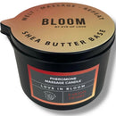 Eye of love - bloom candela da massaggio sativa earths desire 150 ml