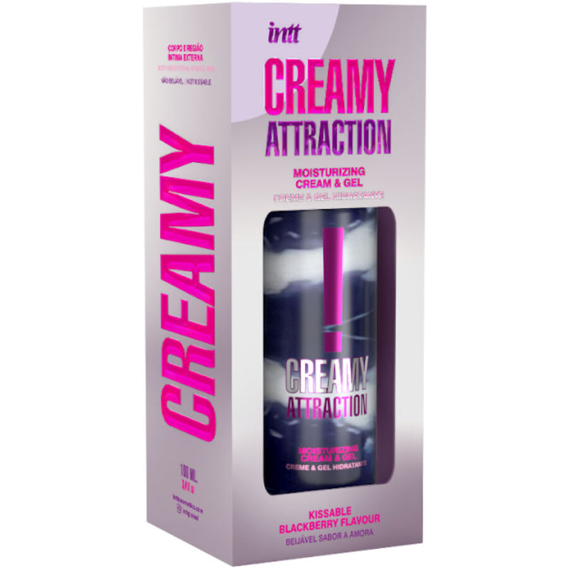 Intt releases - crema e gel al gusto di mora da baciare 100 ml