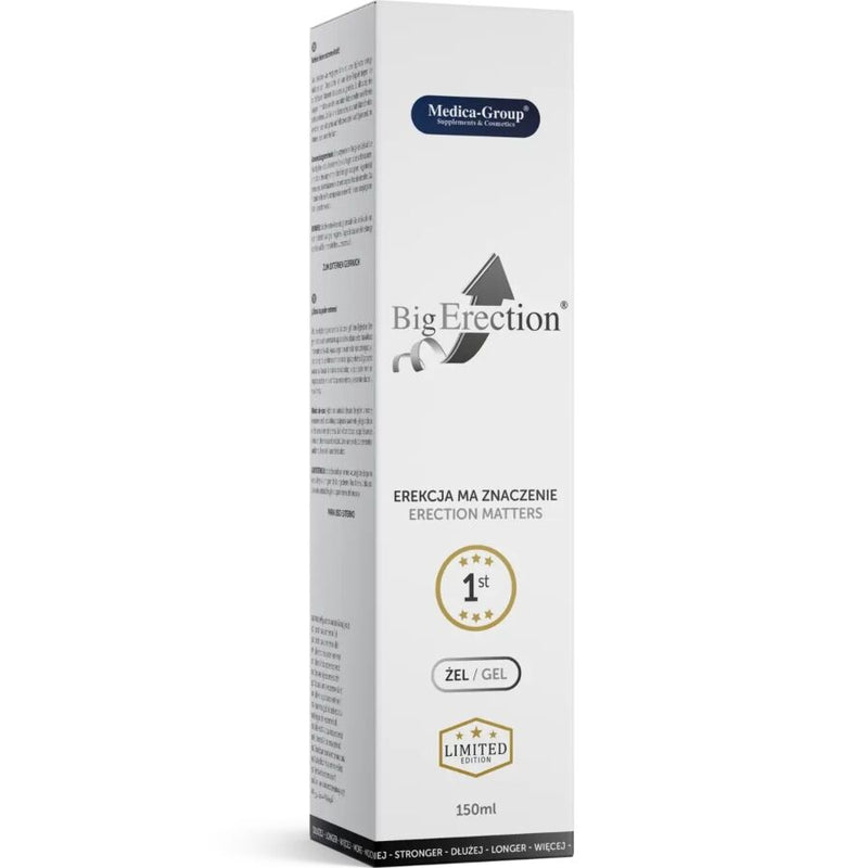 Medica group - gel intimo per erezioni grandi per uomini 150 ml