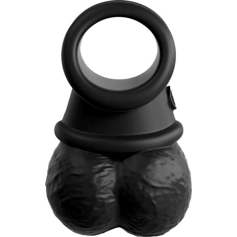 King cock - le palle oscillanti pesate crown jewels in silicone