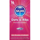 Skins - dots & ribs premium condoms confezione da 16