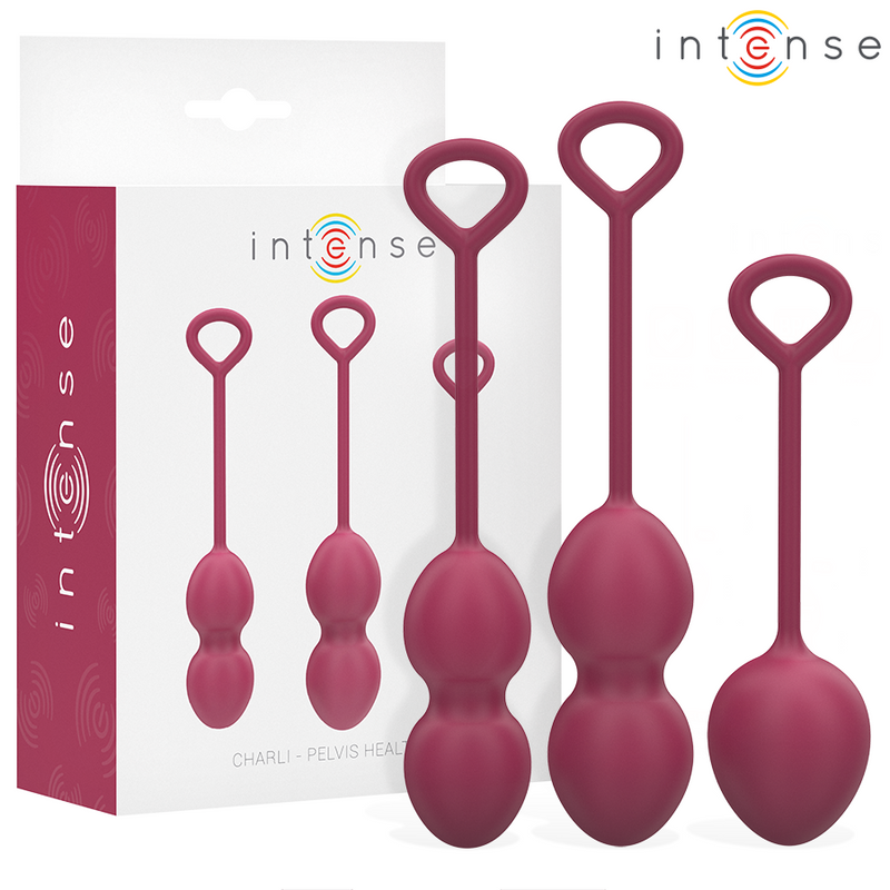Intense - kit palline kegel charli bordeaux