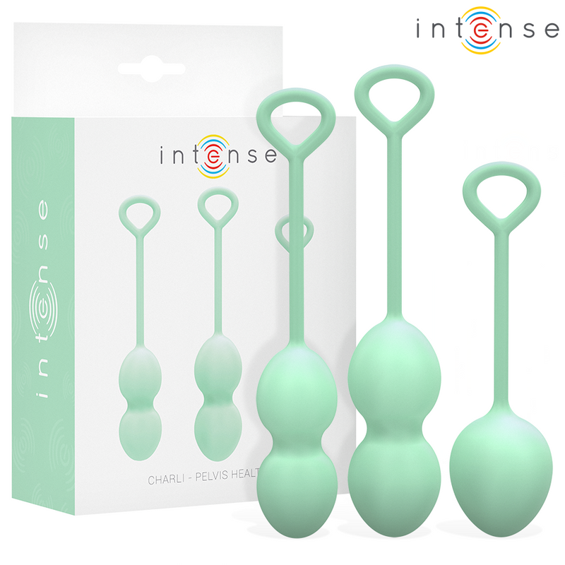 Intense - kit palline kegel charli verde chiaro