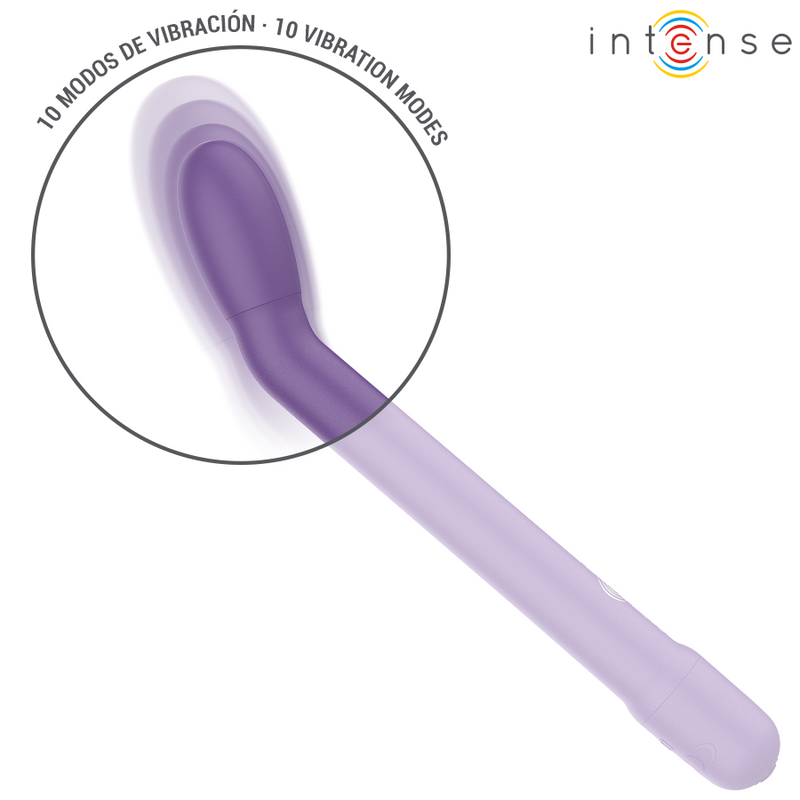 Intense - karlie stimolatore punto g ricaricabile viola