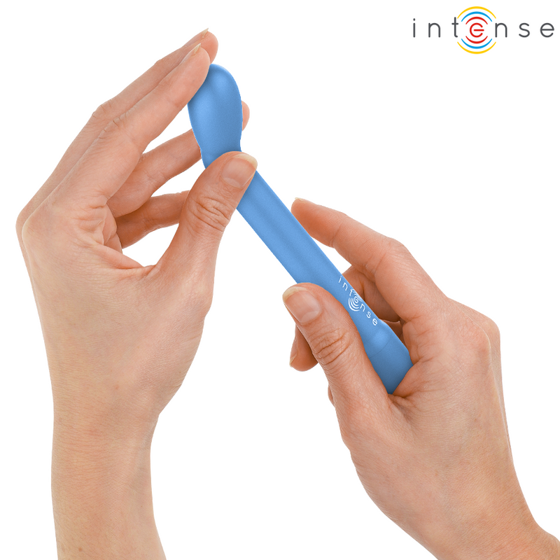 Intense - karlie stimolatore punto g ricaricabile blu