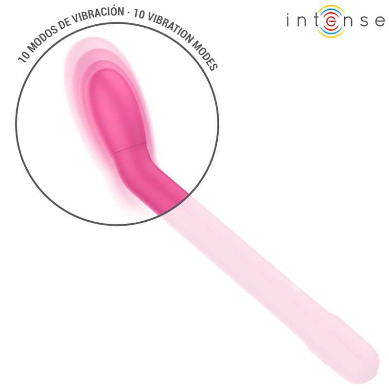 Intense - karlie stimolatore punto g ricaricabile rosa