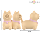 Intense - stimolatore tolosa con lingua rotante a 360° giallo