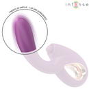 Intense - lali vibratore multifunzione punto g tapping & thrust & vibration viola
