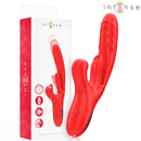 Intense - vibratore multifunzione rosalia 3 in 1 rosso