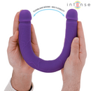 Intense - gunter dildo doppio vibratore 40 cm viola telecomando