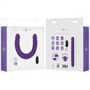 Intense - gunter dildo doppio vibratore 40 cm viola telecomando