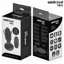 Addicted toys - plug anale con lingua vibrante e telecomando