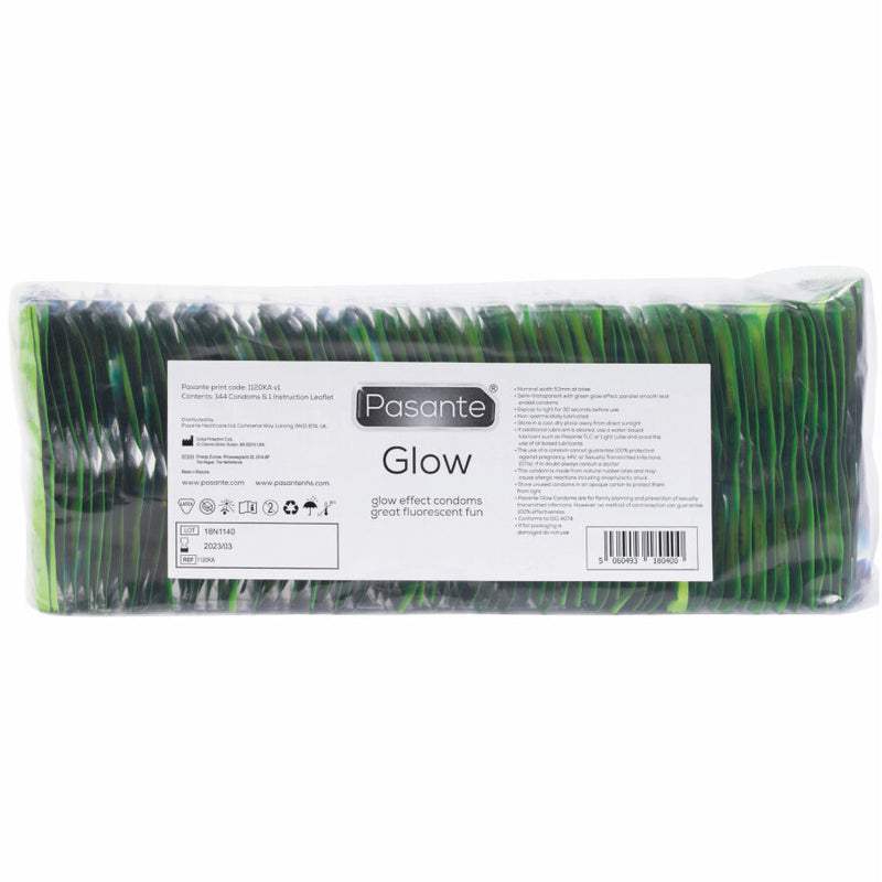 Pasante - busta di preservativi glow 144 unità