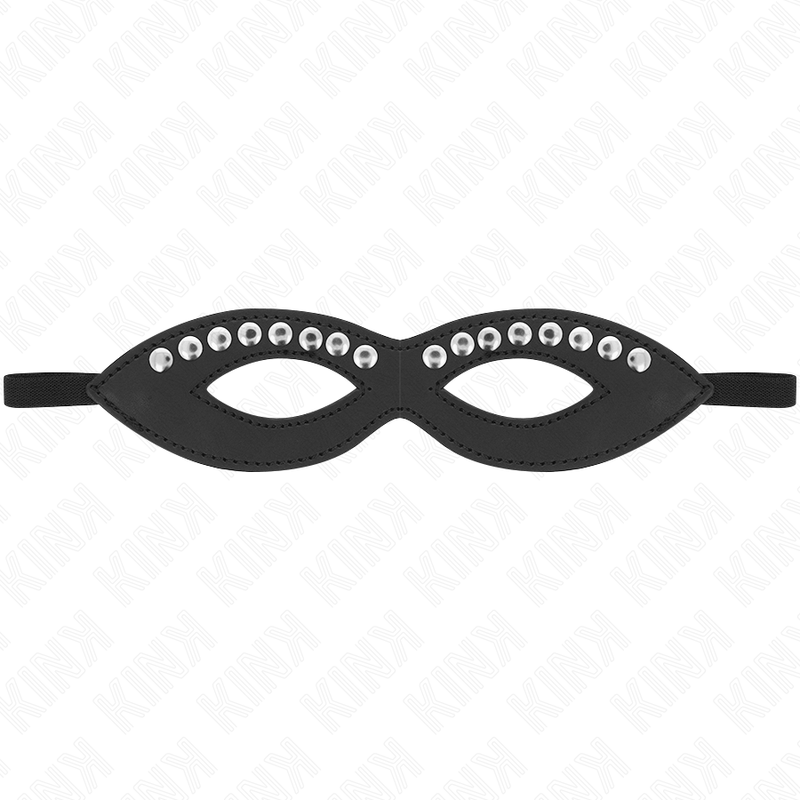 Kink - maschera per occhi con mini rivetti modello 1 20,5 x 5,5 cm
