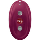 Fun factory - vibratore mea air pulse rosso vino