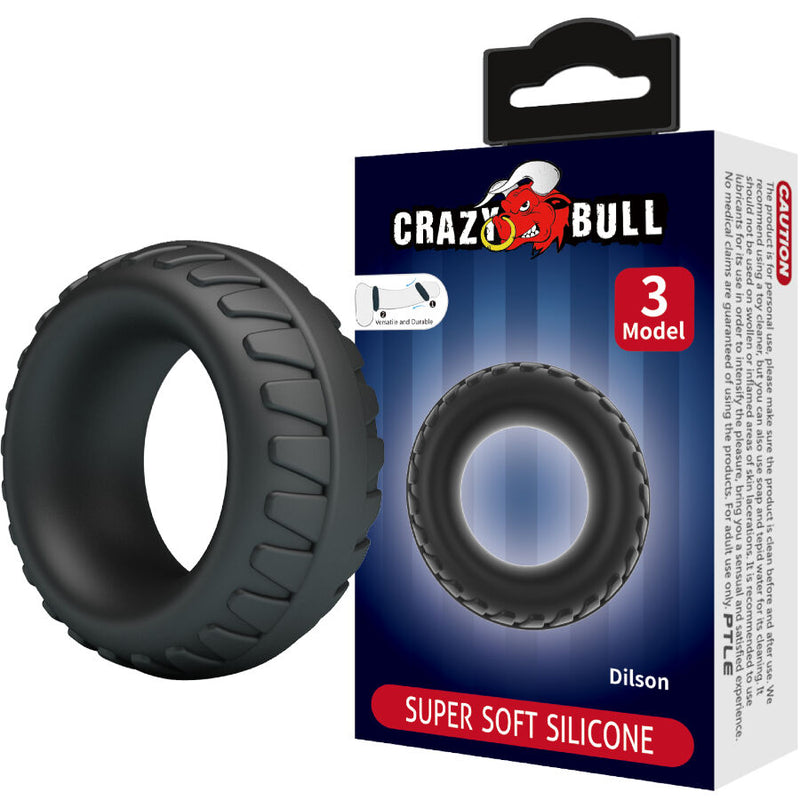 Crazy bull - dilson anello in silicone modello 3