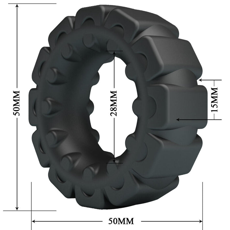 Crazy bull - anello in silicone laiden modello 5