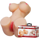 Crazy bull - hetty torso femminile realistico vagina e anale 1,9 kg