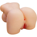 Crazy bull - hetty torso femminile realistico vagina e anale 1,9 kg
