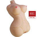 Crazy bull - diana torso femminile realistico vagina e anale 5 kg