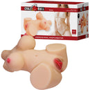 Crazy bull - emma torso femminile realistico vagina e anale 4,8 kg