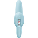 Fun factory - vibratore a doppio impulso d'aria inseribile crescendo blu ghiaccio